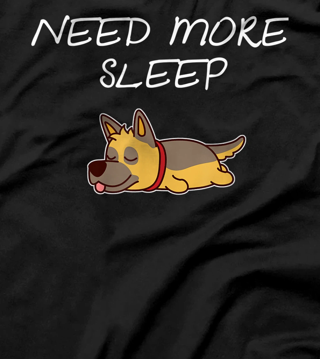 German Shepherd Puppy Need more Sleep Pajama for Bedtime T-Shirt