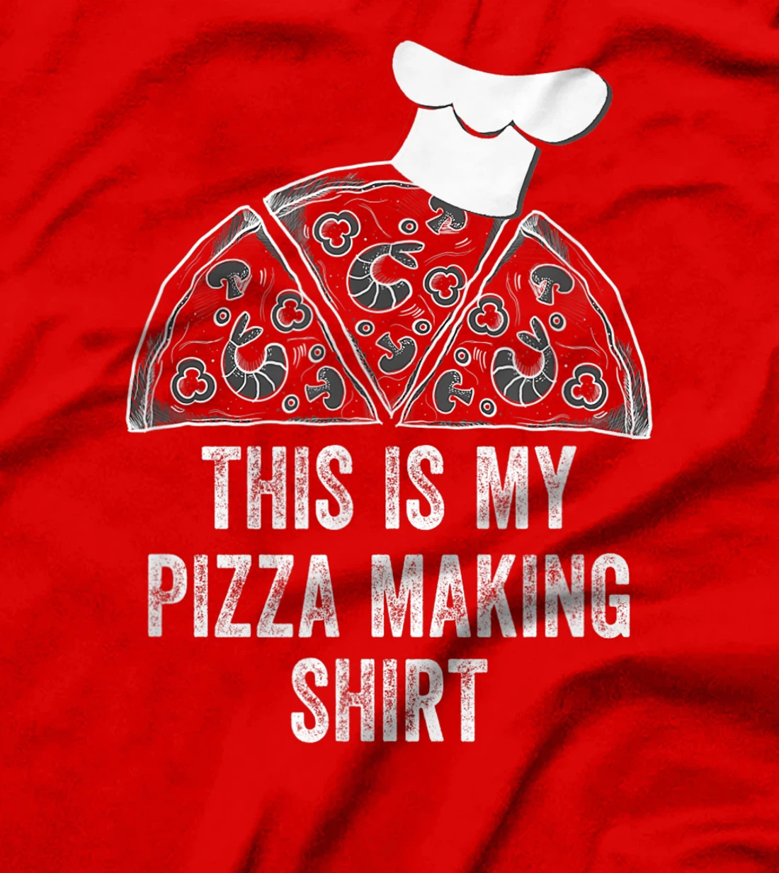 Vintage This Is My Pizza Making Shirt Funny Pizza Chef Gifts T-Shirt