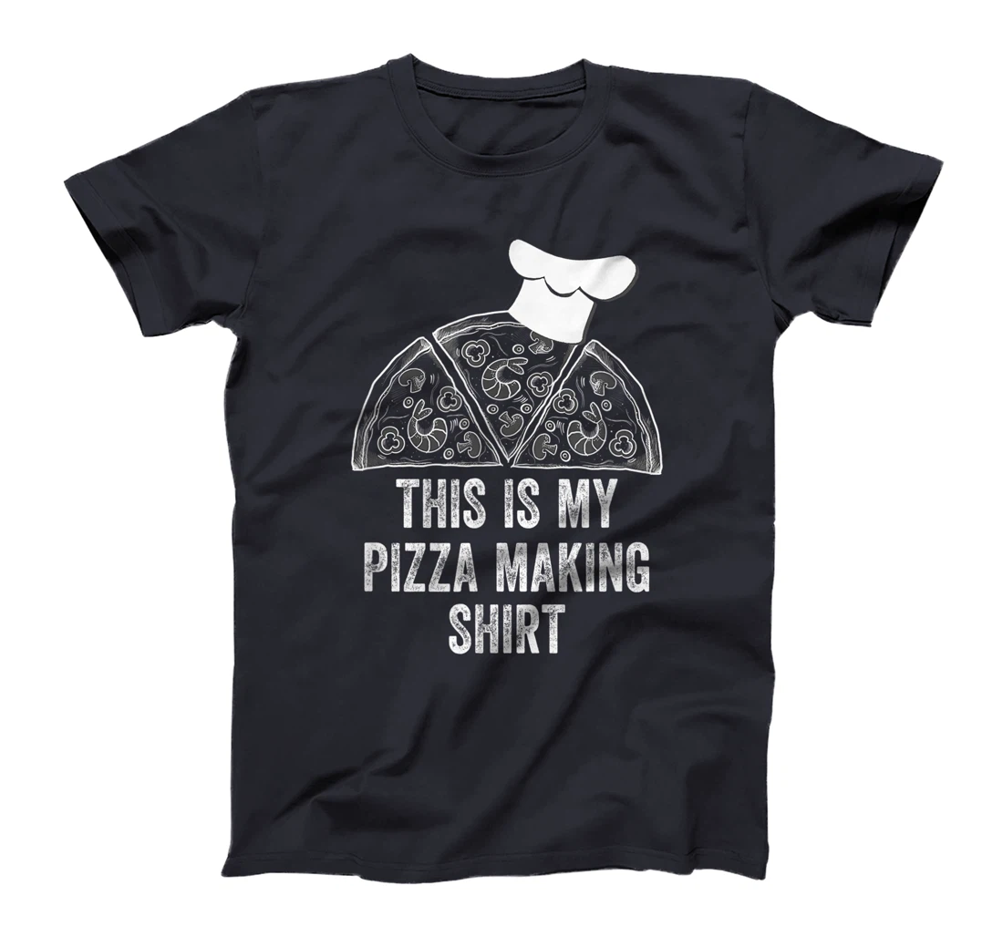 Vintage This Is My Pizza Making Shirt Funny Pizza Chef Gifts T-Shirt