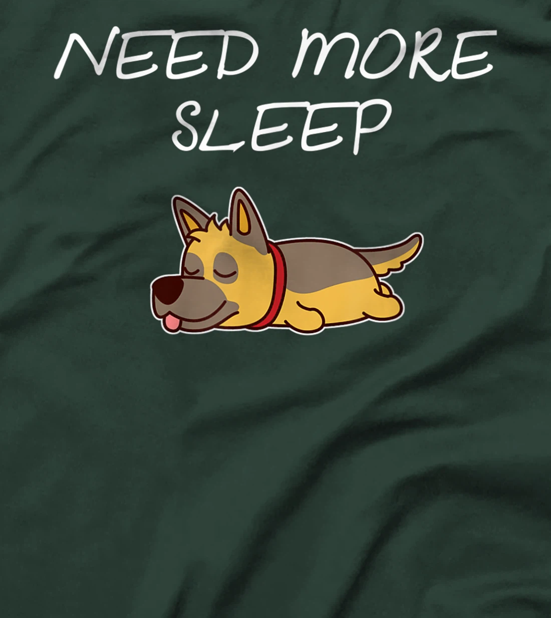 German Shepherd Puppy Need more Sleep Pajama for Bedtime T-Shirt