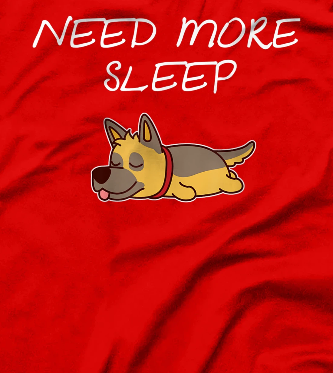 German Shepherd Puppy Need more Sleep Pajama for Bedtime T-Shirt