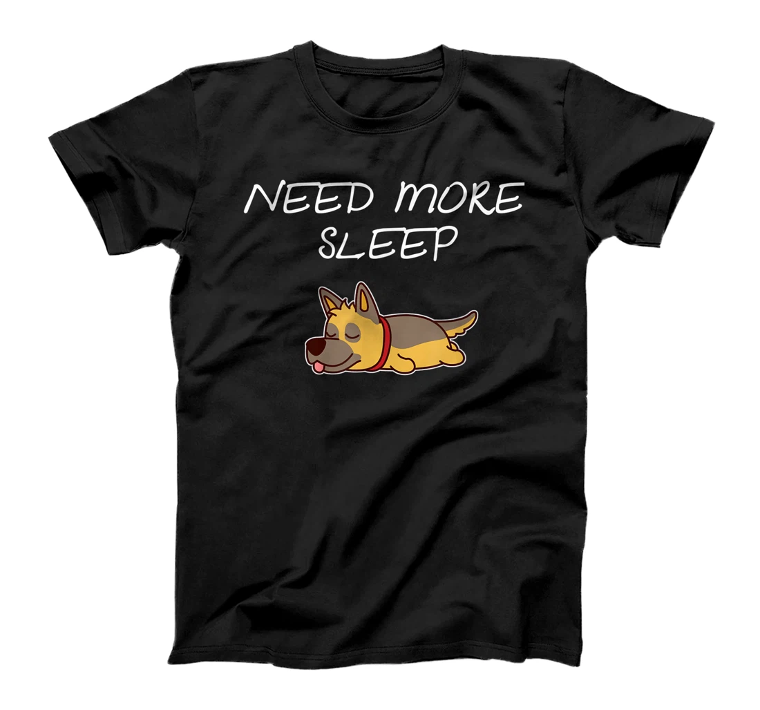 German Shepherd Puppy Need more Sleep Pajama for Bedtime T-Shirt