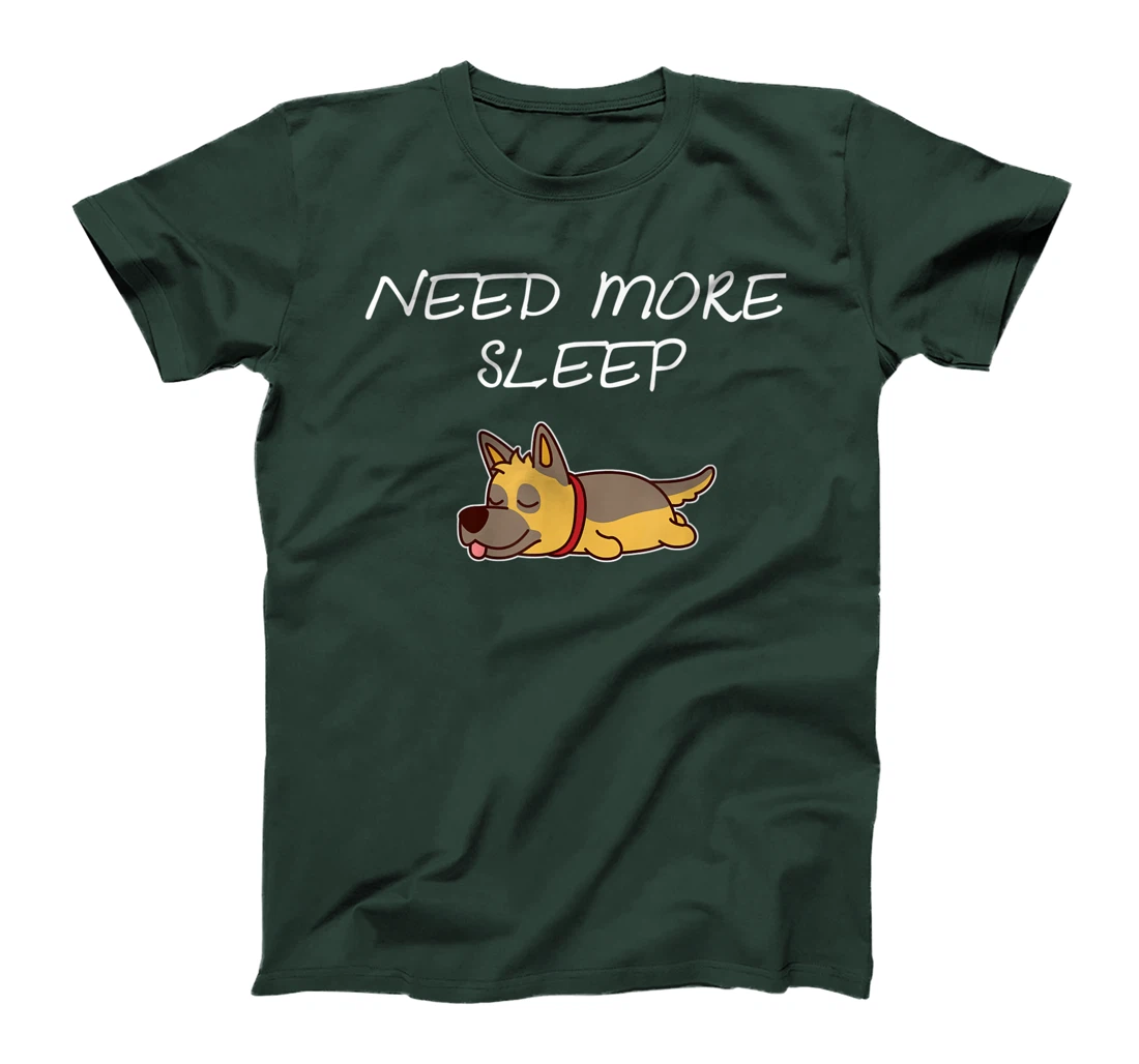 German Shepherd Puppy Need more Sleep Pajama for Bedtime T-Shirt
