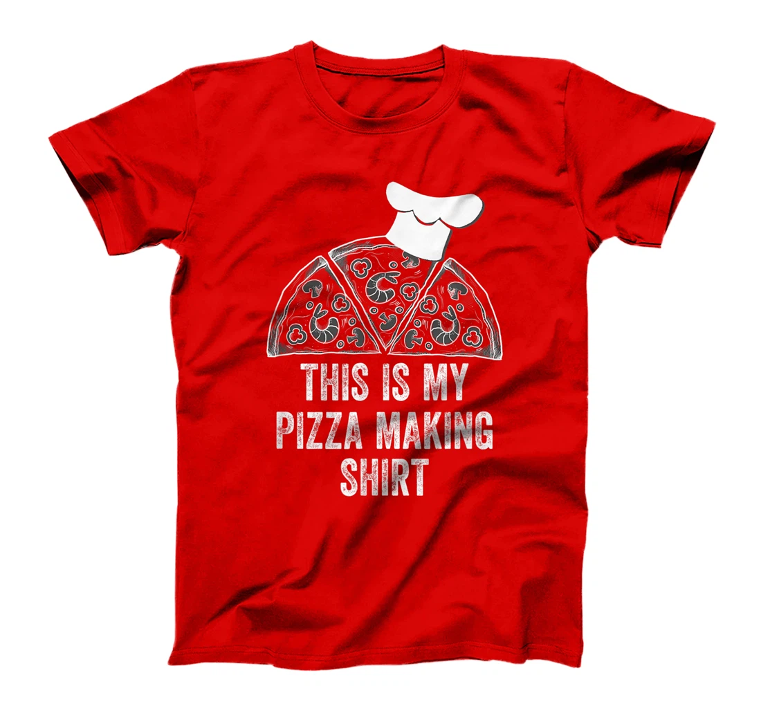 Vintage This Is My Pizza Making Shirt Funny Pizza Chef Gifts T-Shirt