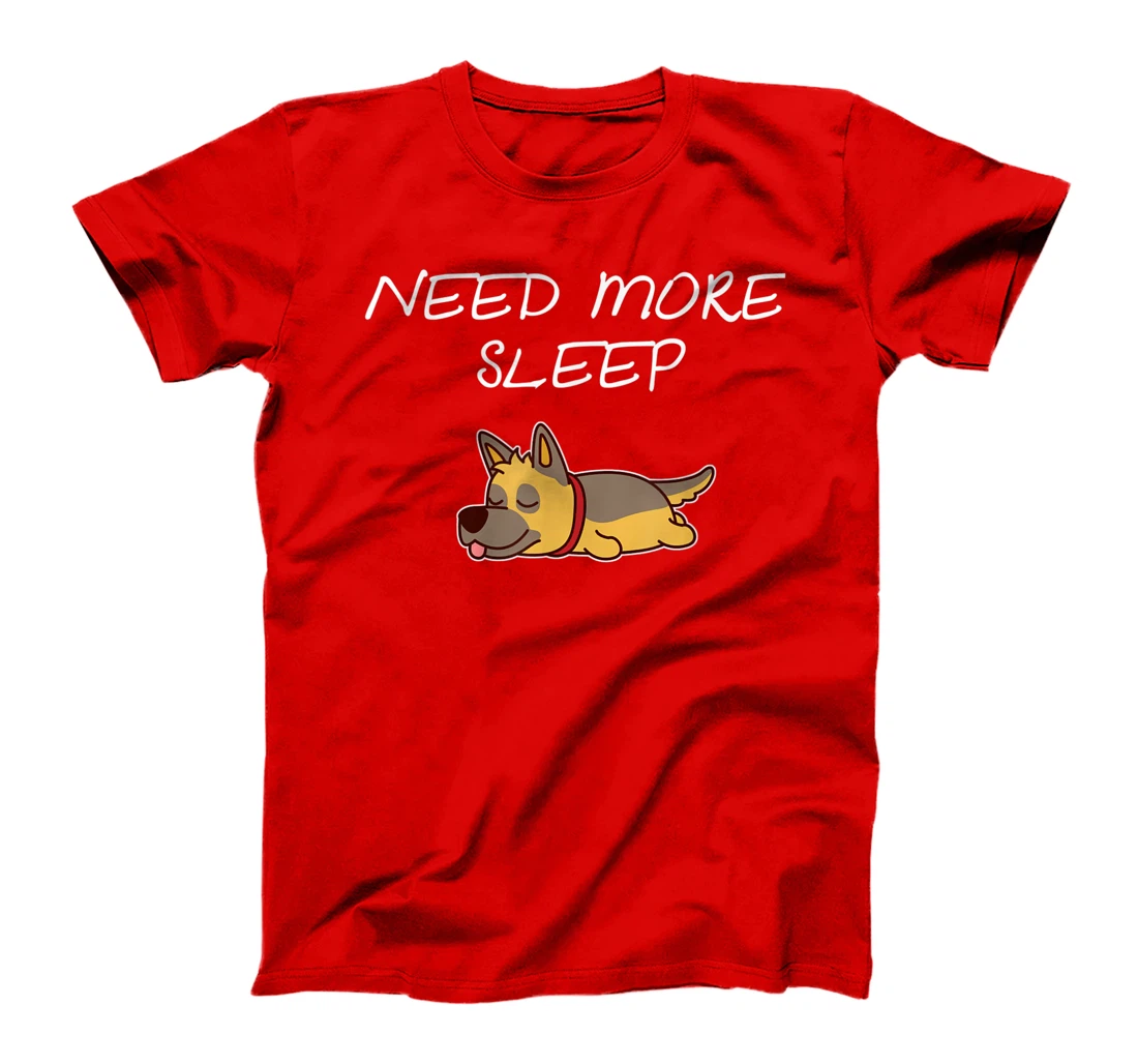 German Shepherd Puppy Need more Sleep Pajama for Bedtime T-Shirt