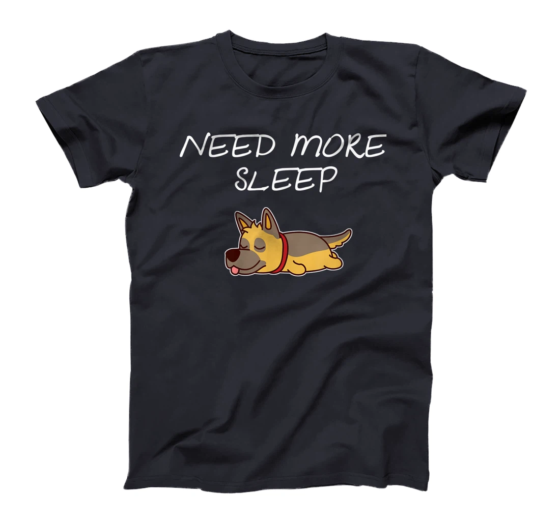 German Shepherd Puppy Need more Sleep Pajama for Bedtime T-Shirt