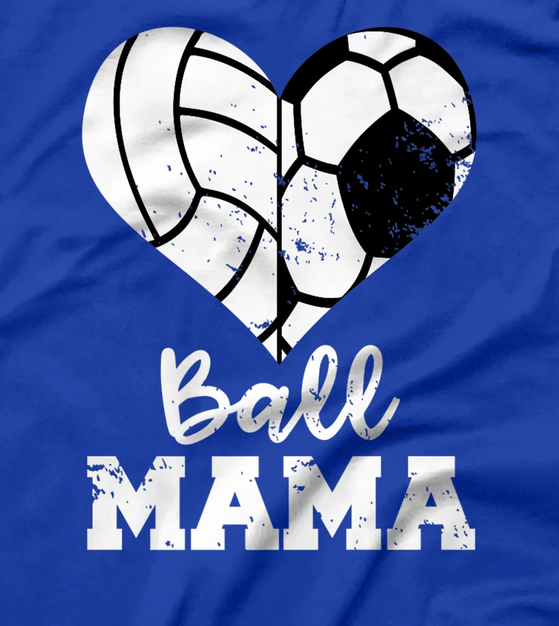 Ball Mama Funny Soccer Volleyball Mama Premium T-Shirt