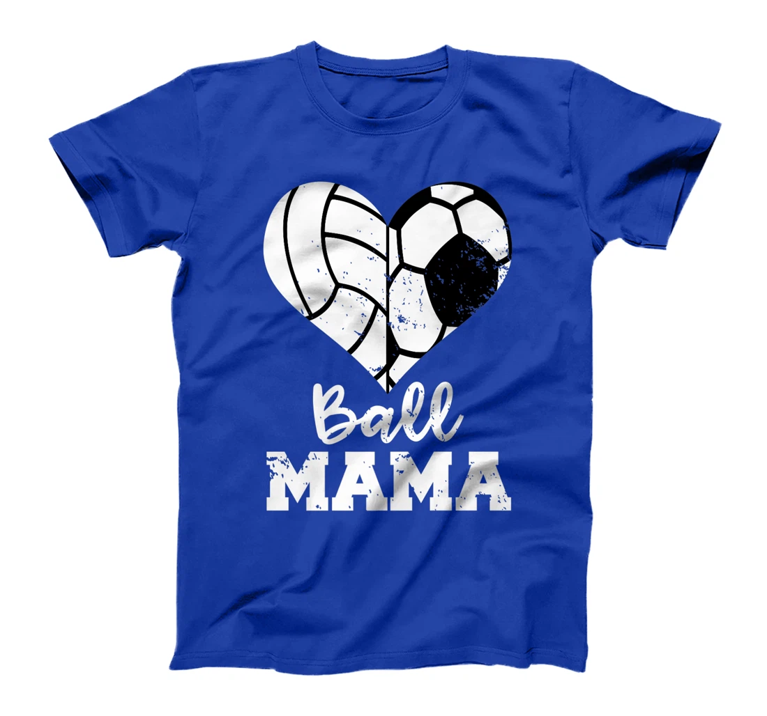 Ball Mama Funny Soccer Volleyball Mama Premium T-Shirt