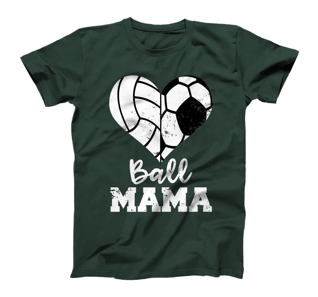 Ball Mama Funny Soccer Volleyball Mama Premium T-Shirt