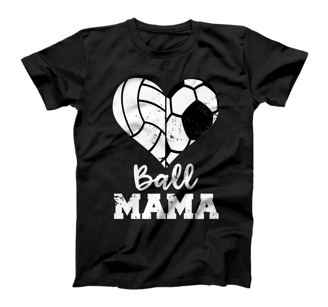 Ball Mama Funny Soccer Volleyball Mama Premium T-Shirt