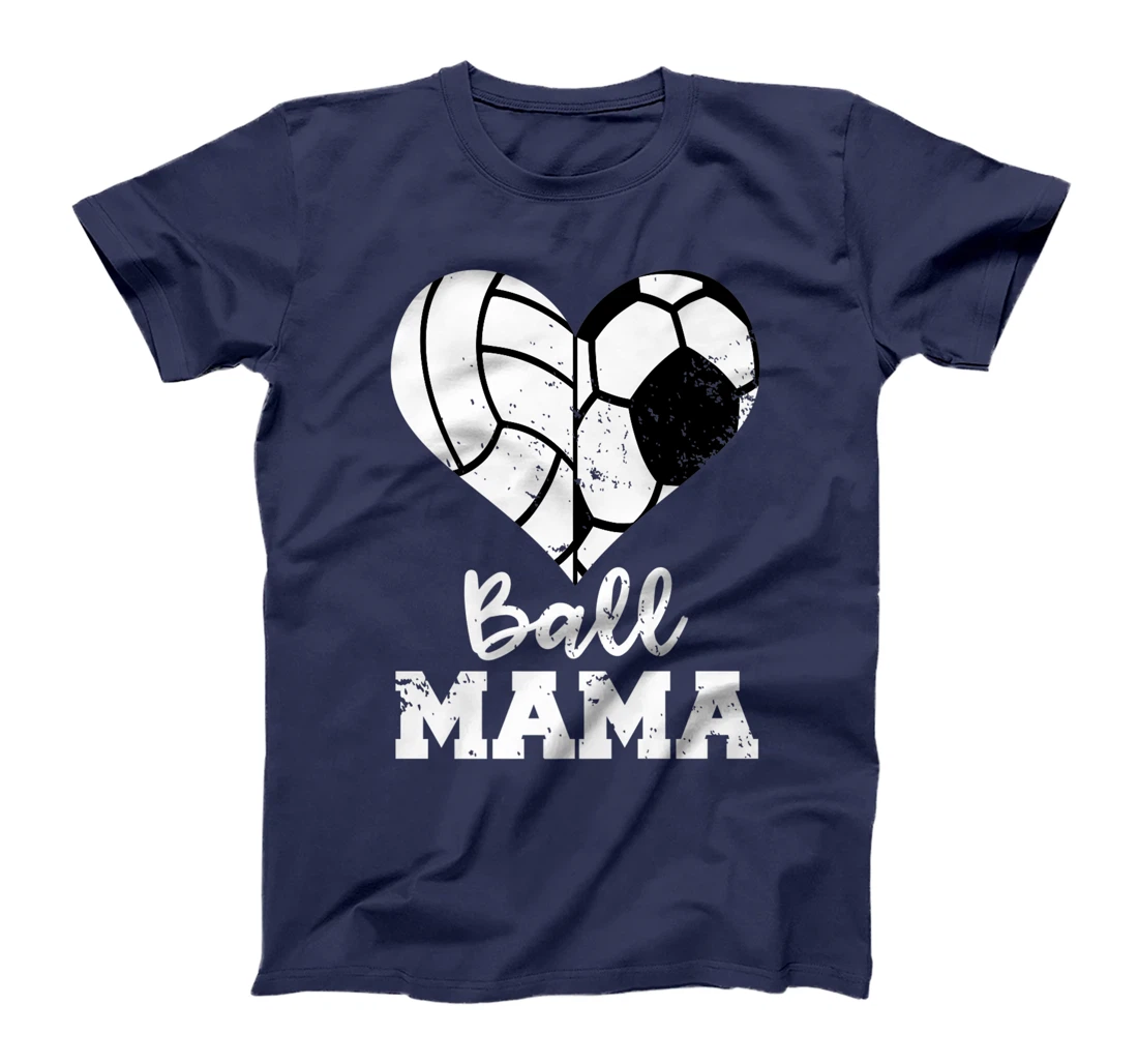 Ball Mama Funny Soccer Volleyball Mama Premium T-Shirt