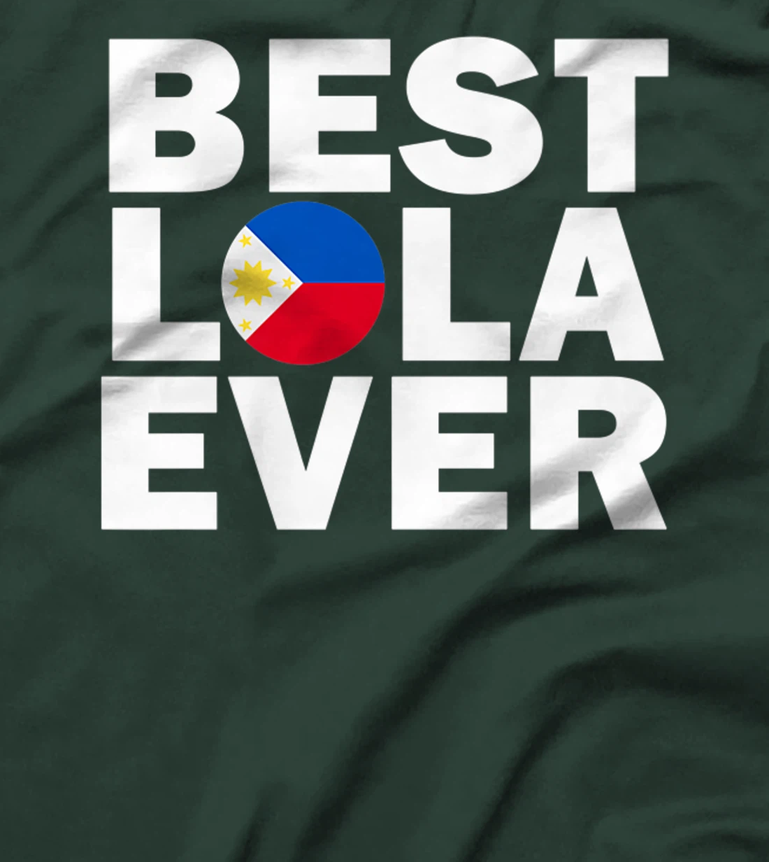 Filipino Pride Best Lola Ever - Philippines Flag Pilipinas Premium T-Shirt