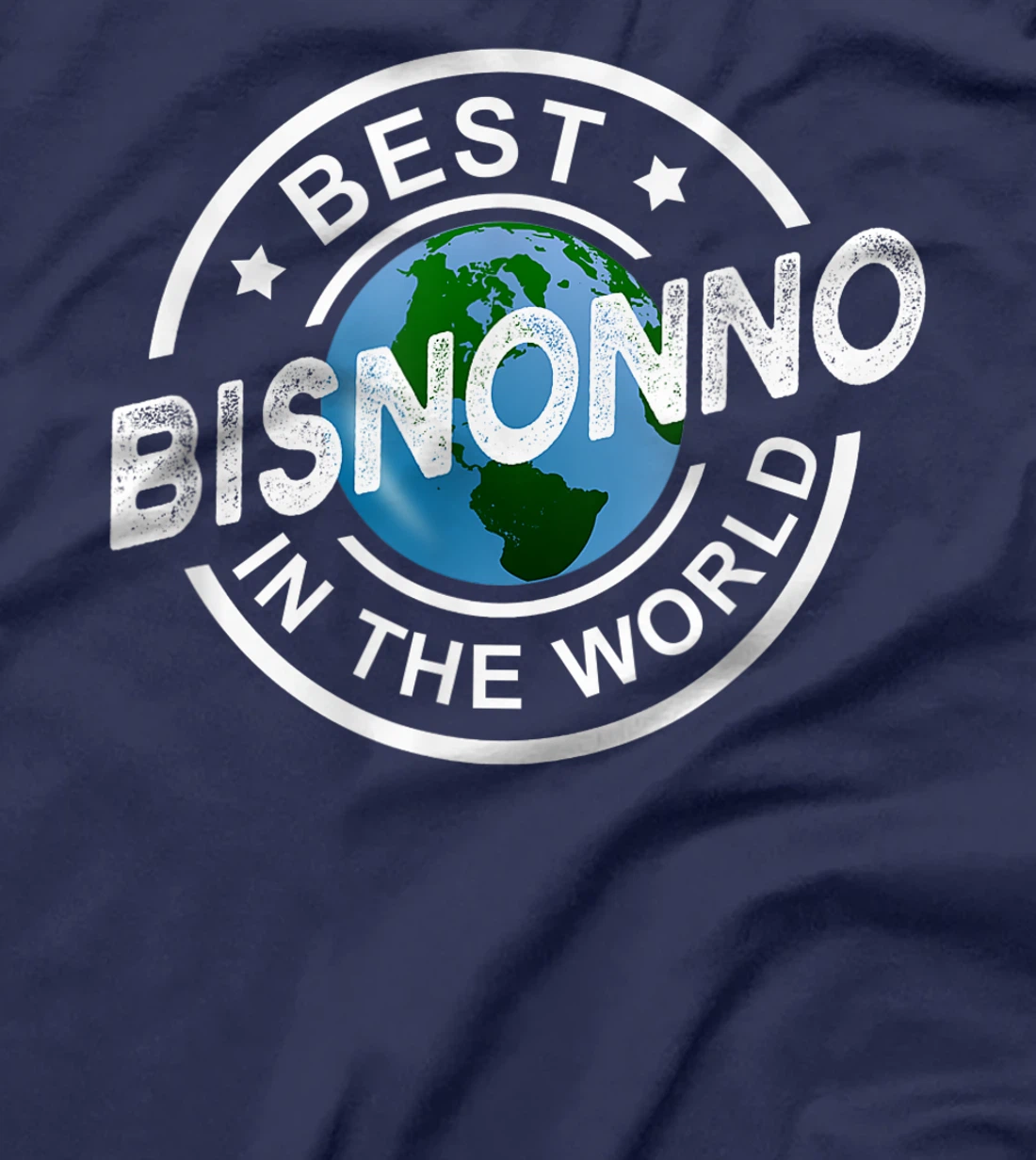 Mens Best Bisnonno In The World Funny Italian Great Grandpa T-Shirt