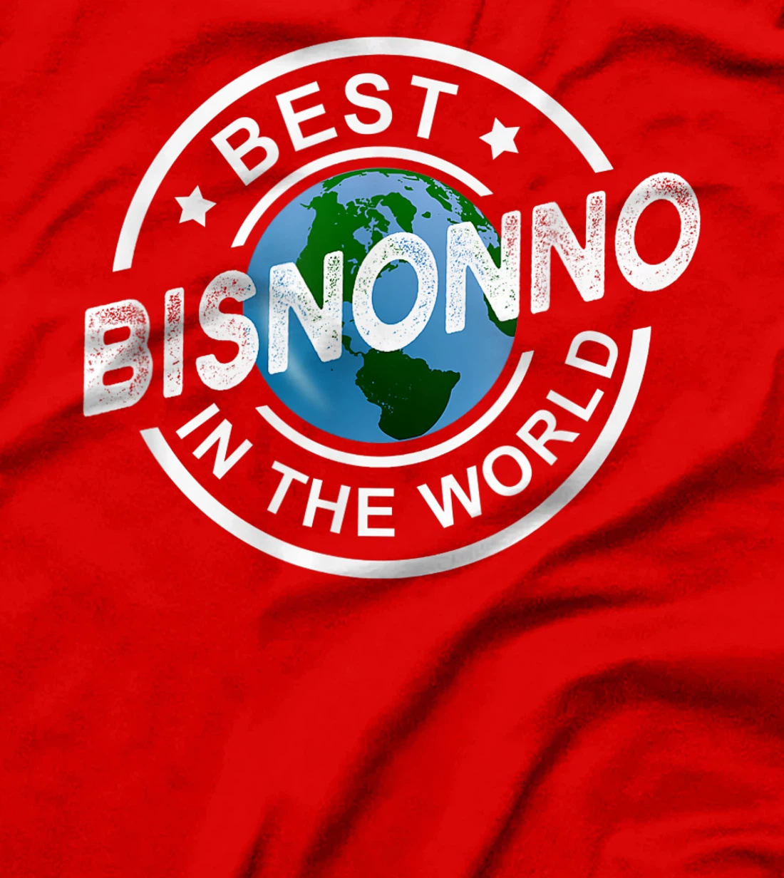 Mens Best Bisnonno In The World Funny Italian Great Grandpa T-Shirt
