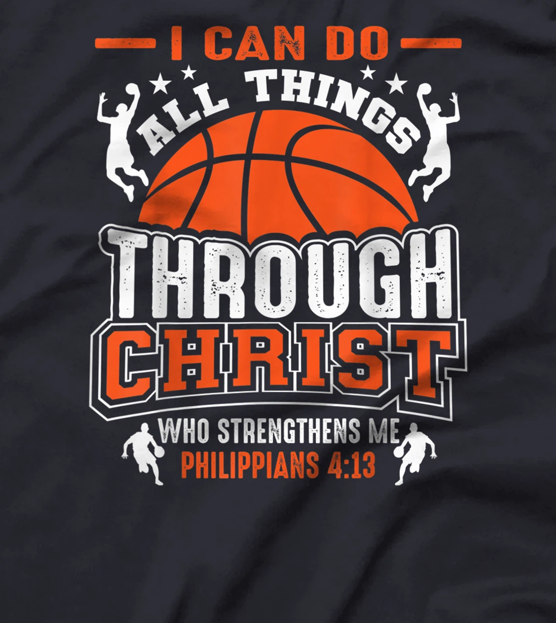 Best Christian Basketball Gift | Cute Religious Boys Girls T-Shirt