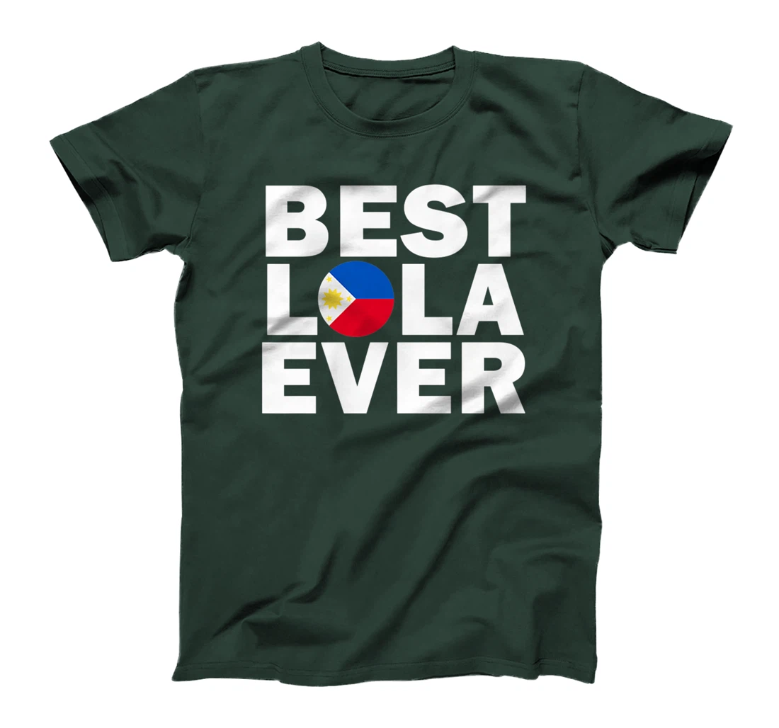 Filipino Pride Best Lola Ever - Philippines Flag Pilipinas Premium T-Shirt