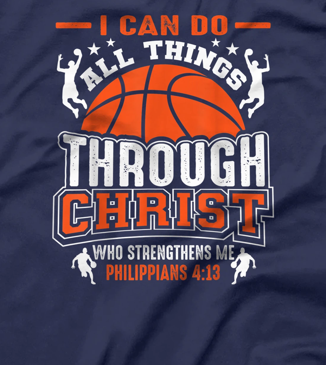 Best Christian Basketball Gift | Cute Religious Boys Girls T-Shirt