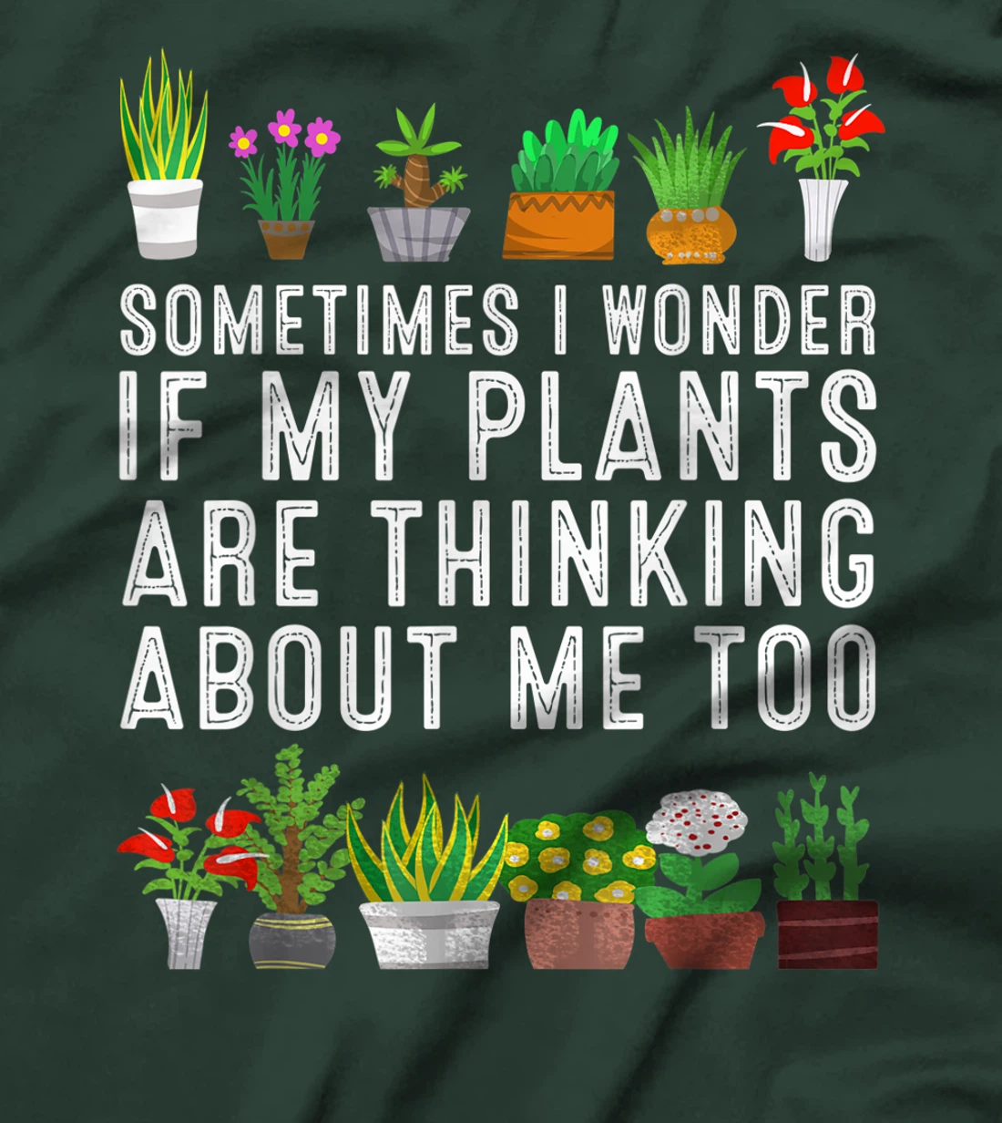 Funny Gardener Gift For Men Women Cute Love Plant Gardening T-Shirt