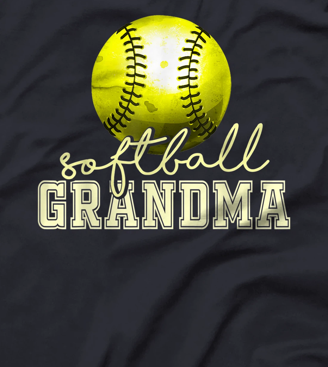 Vintage Softball Grandma T-Shirt