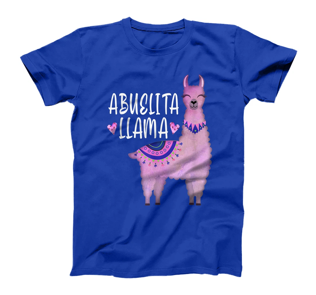 Abuelita Llama Spanish Granny Grandma Funny Llama Lover T-Shirt