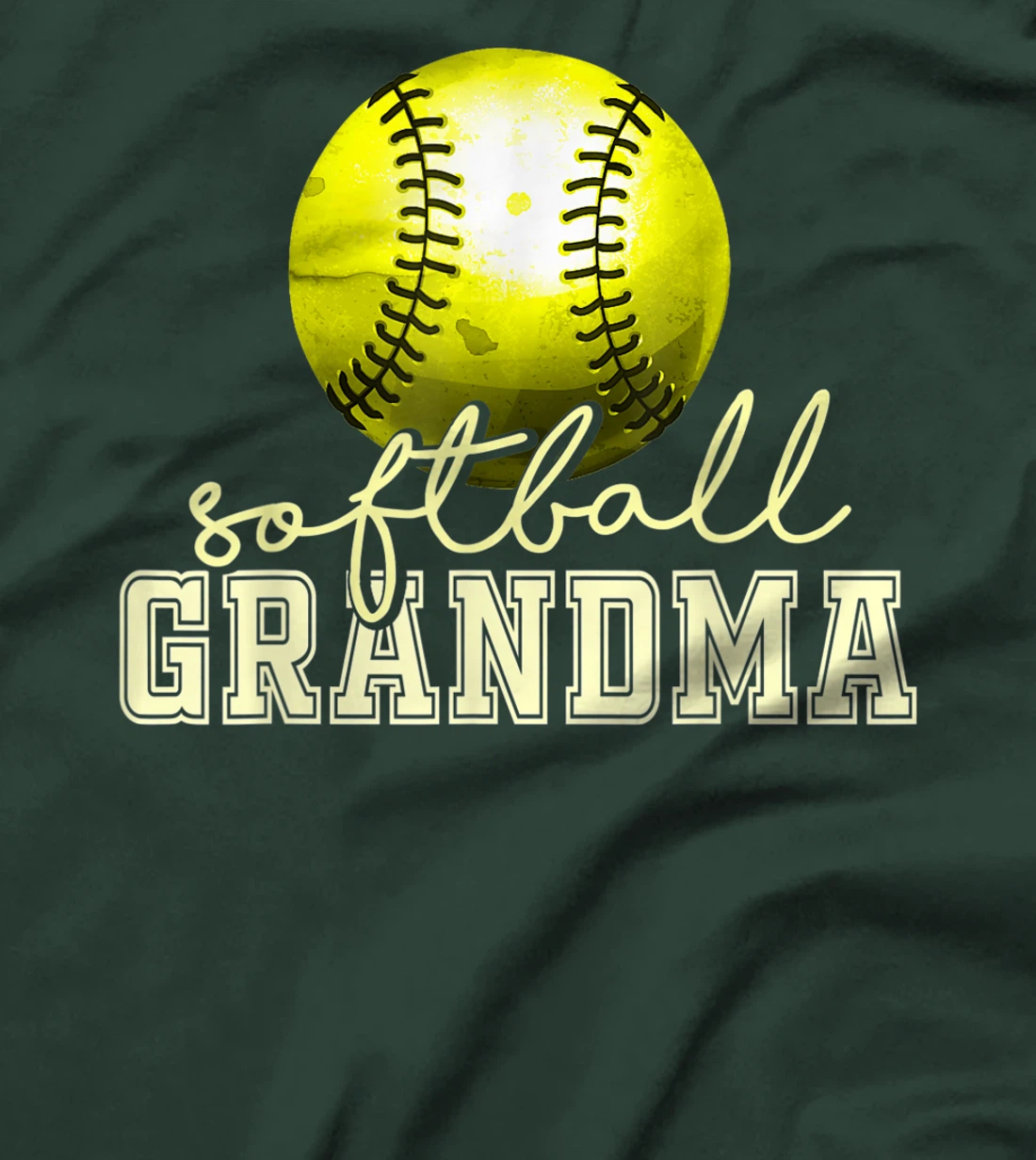 Vintage Softball Grandma T-Shirt