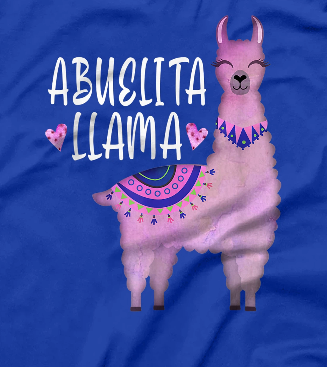 Abuelita Llama Spanish Granny Grandma Funny Llama Lover T-Shirt