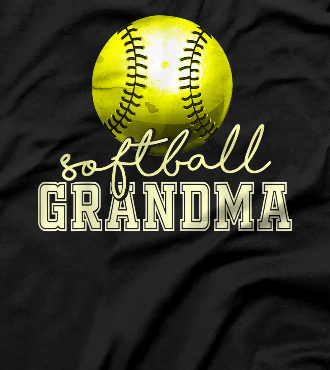 Vintage Softball Grandma T-Shirt