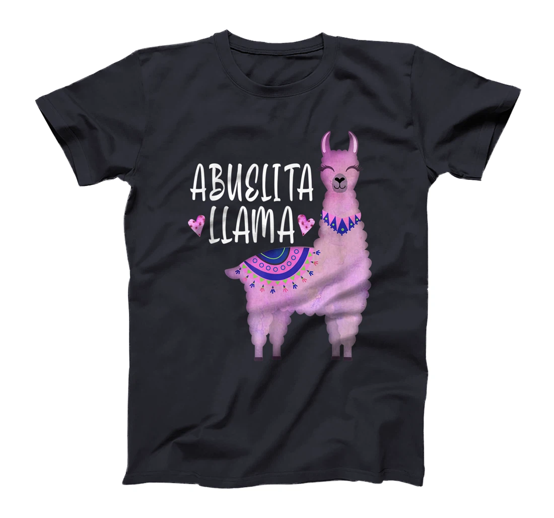 Abuelita Llama Spanish Granny Grandma Funny Llama Lover T-Shirt