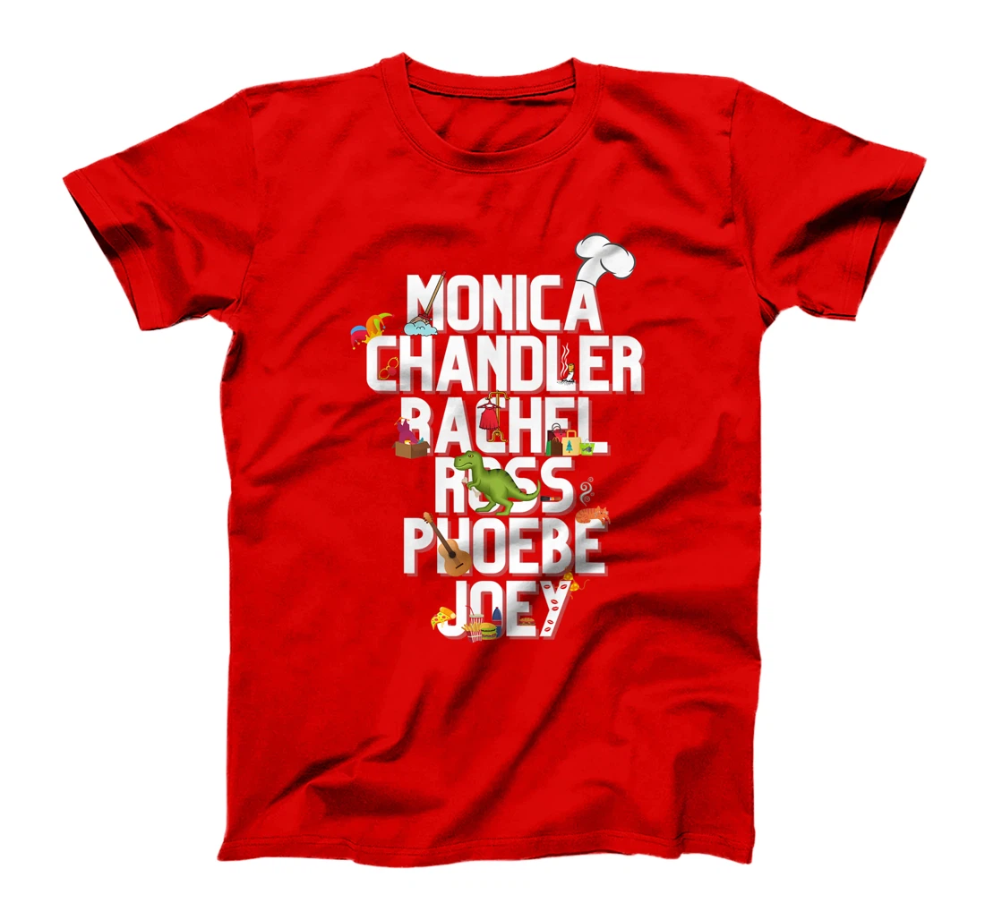 Best Friends Like Rachel Ross Joey Monica Chandler Phoebe T-Shirt