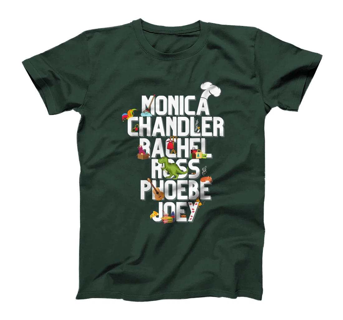 Best Friends Like Rachel Ross Joey Monica Chandler Phoebe T-Shirt
