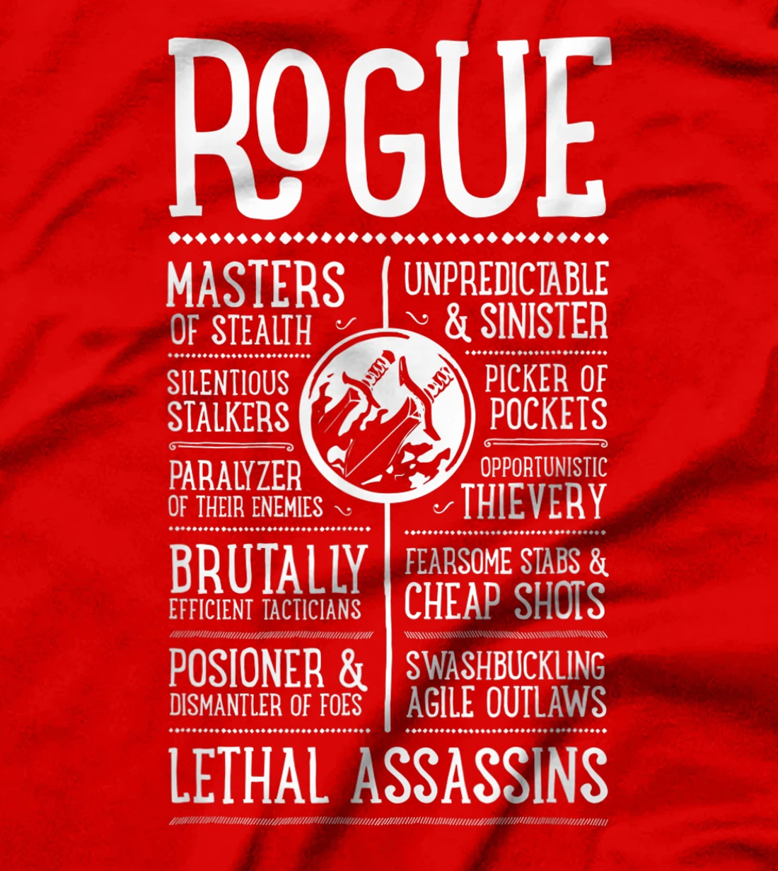 WoW Rogue Role Playing Gamer T-Shirt