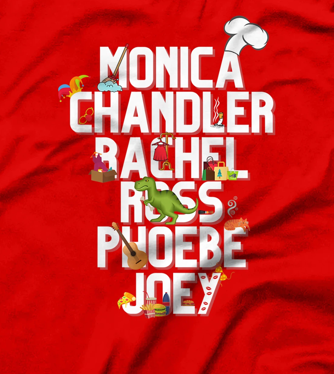 Best Friends Like Rachel Ross Joey Monica Chandler Phoebe T-Shirt