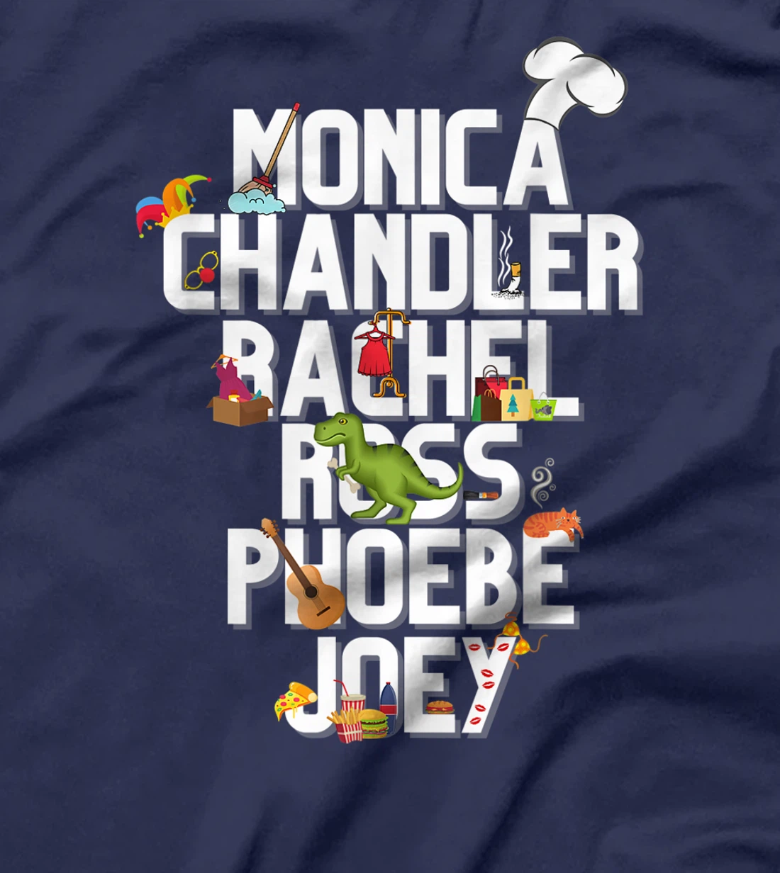 Best Friends Like Rachel Ross Joey Monica Chandler Phoebe T-Shirt