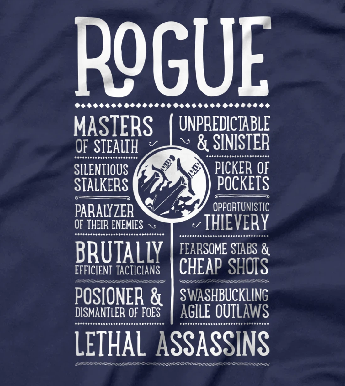 WoW Rogue Role Playing Gamer T-Shirt