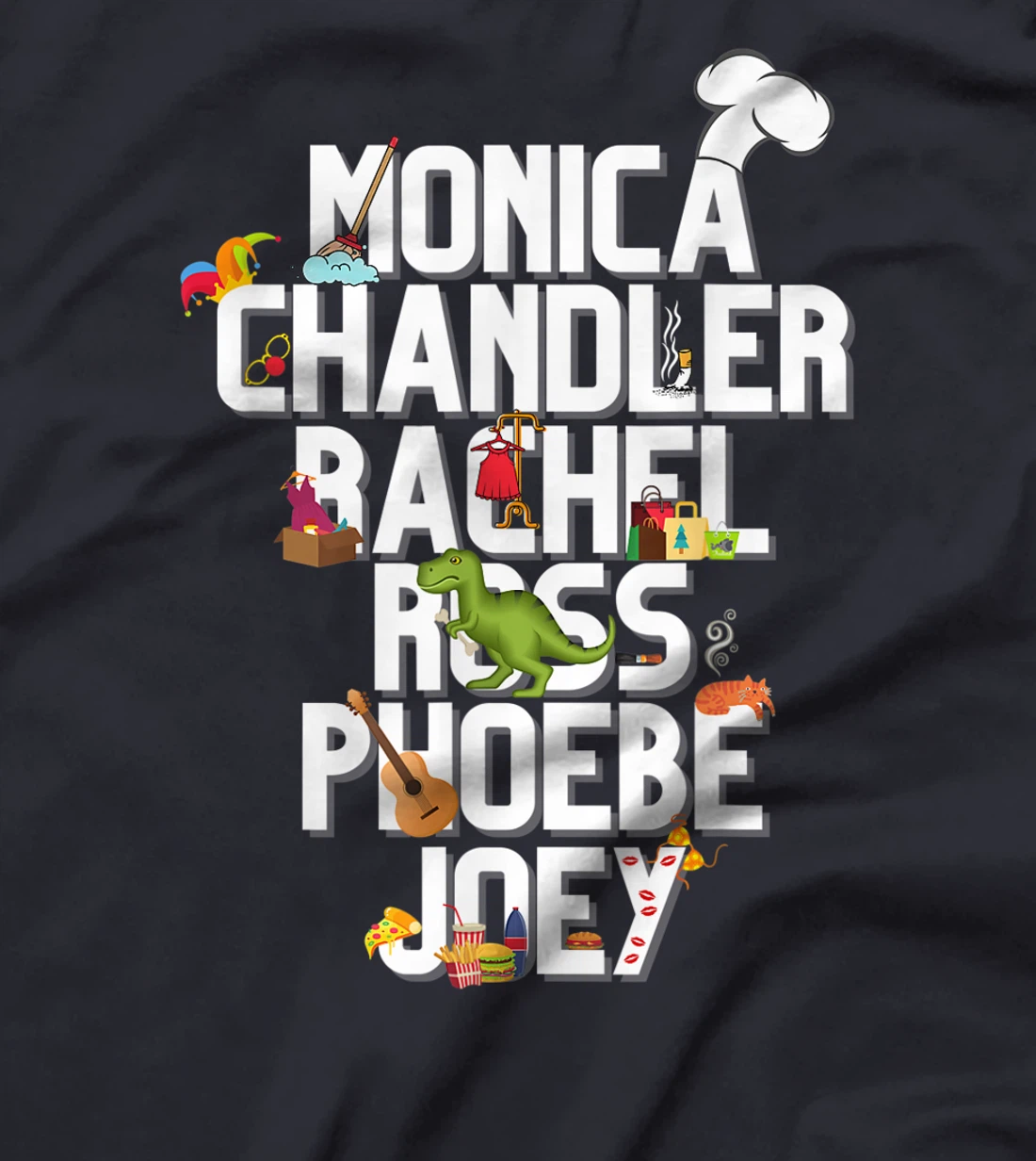 Best Friends Like Rachel Ross Joey Monica Chandler Phoebe T-Shirt