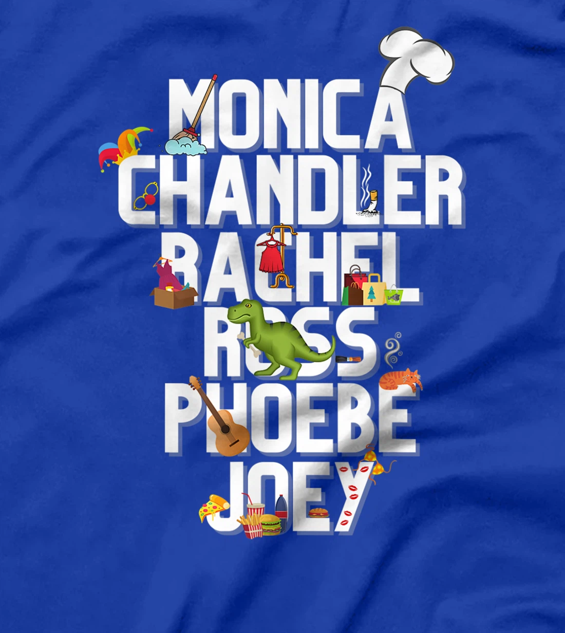 Best Friends Like Rachel Ross Joey Monica Chandler Phoebe T-Shirt
