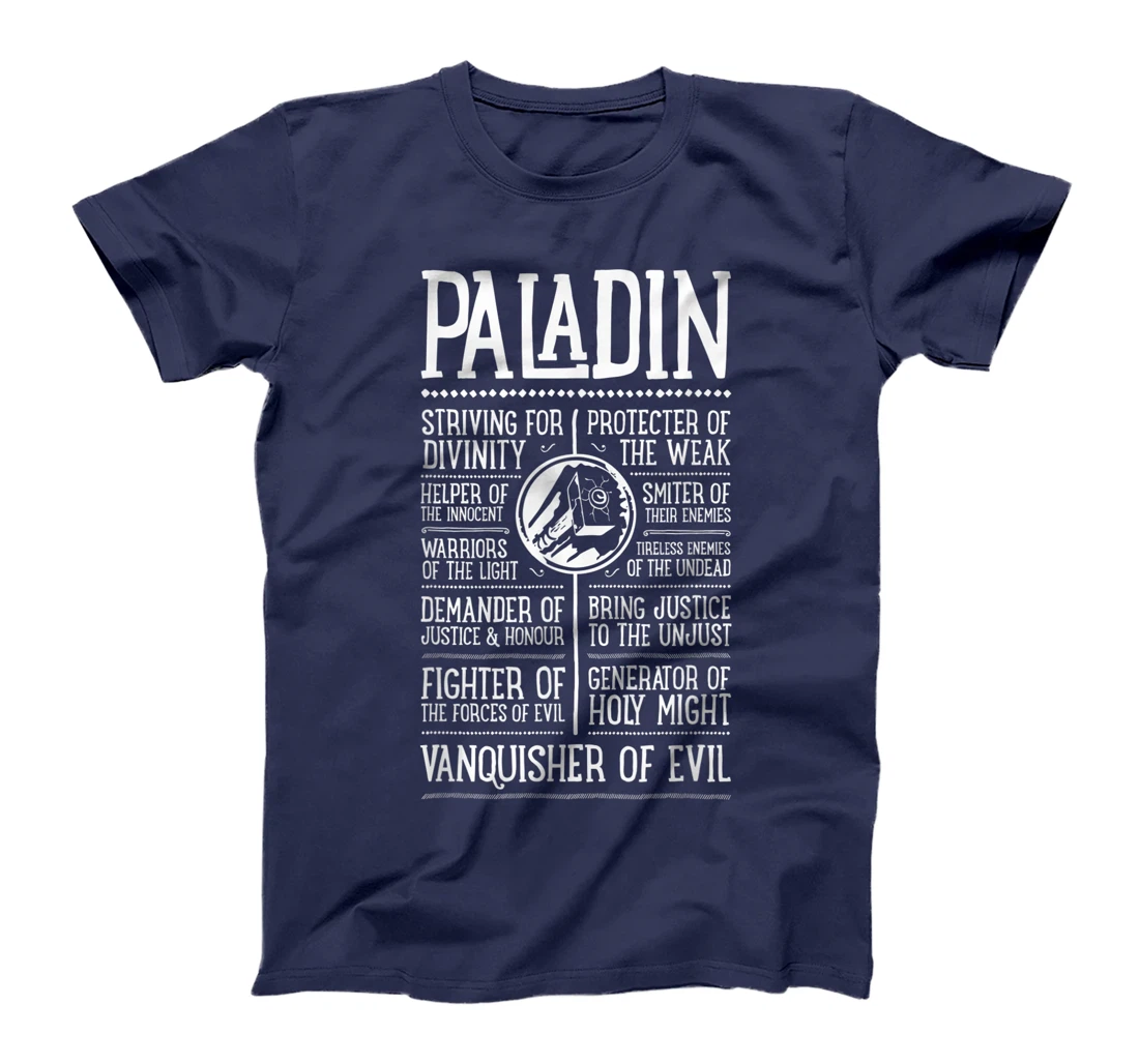 WoW Paladin Role Playing Gamer T-Shirt