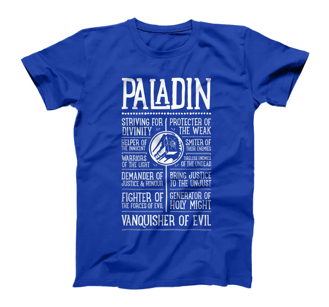 WoW Paladin Role Playing Gamer T-Shirt