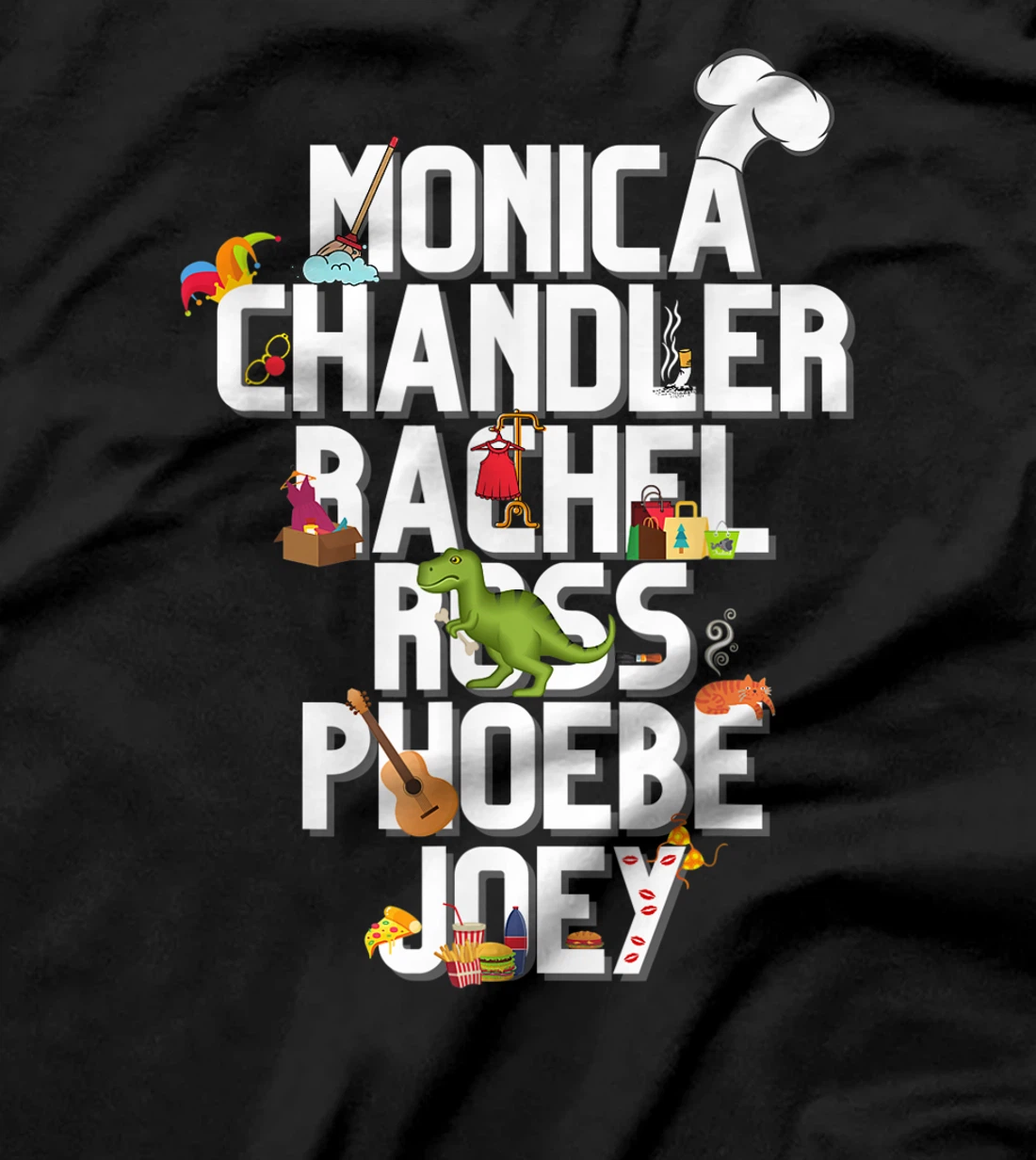 Best Friends Like Rachel Ross Joey Monica Chandler Phoebe T-Shirt