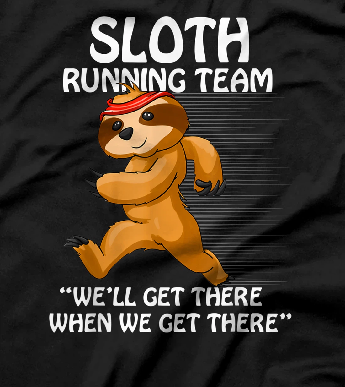 Running Lover - Sloth Running Team T-Shirt