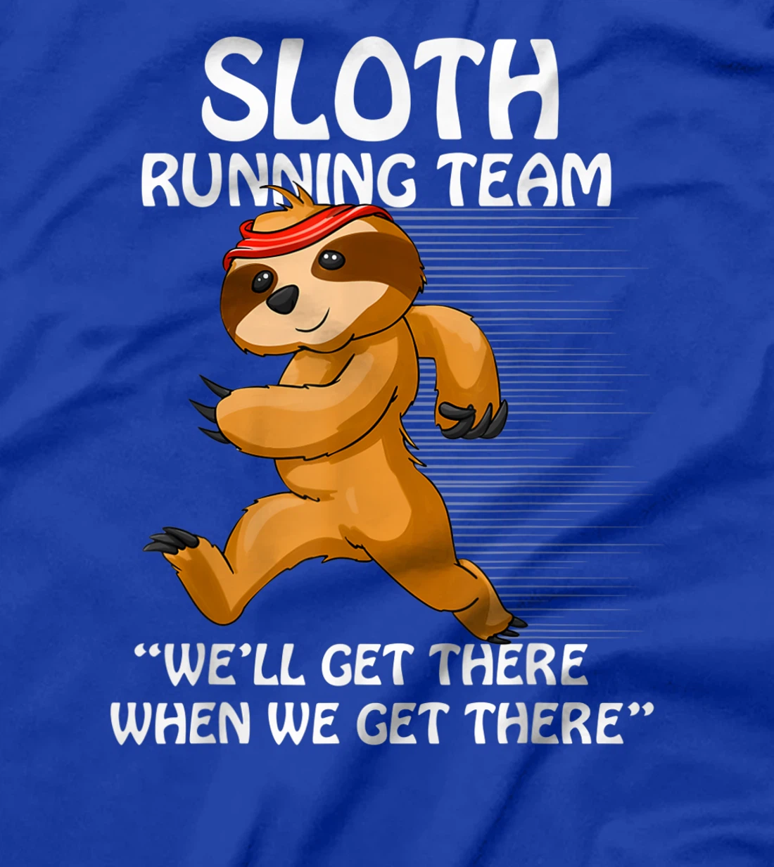 Running Lover - Sloth Running Team T-Shirt