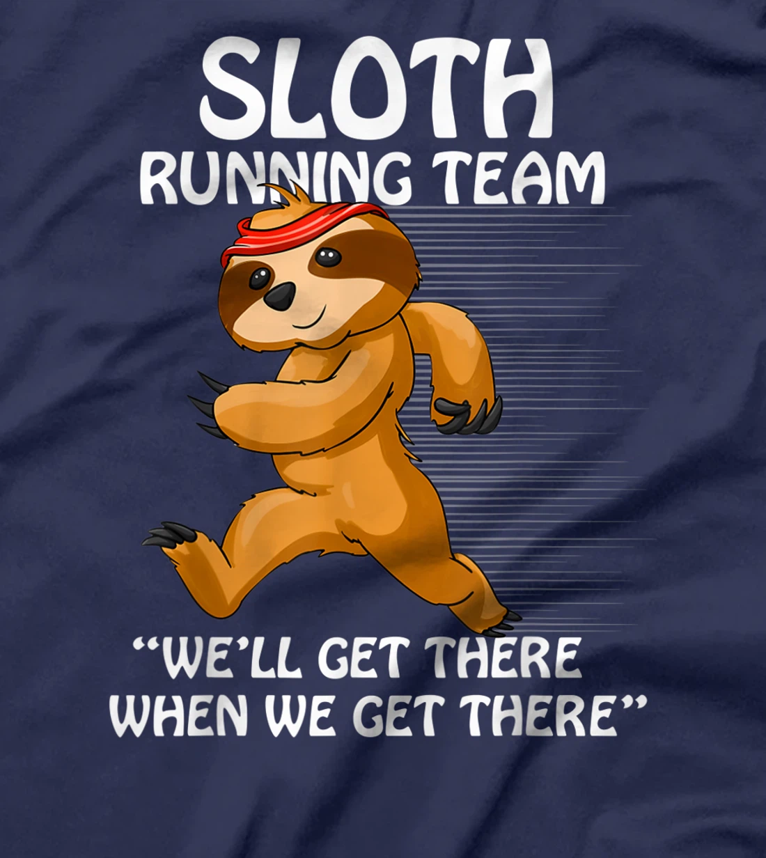 Running Lover - Sloth Running Team T-Shirt