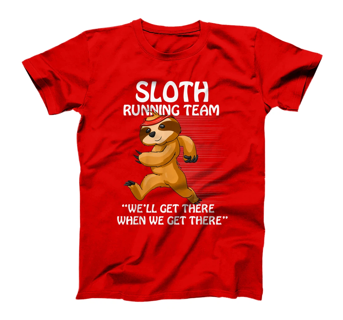 Running Lover - Sloth Running Team T-Shirt