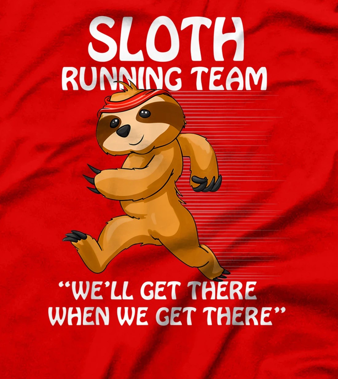 Running Lover - Sloth Running Team T-Shirt