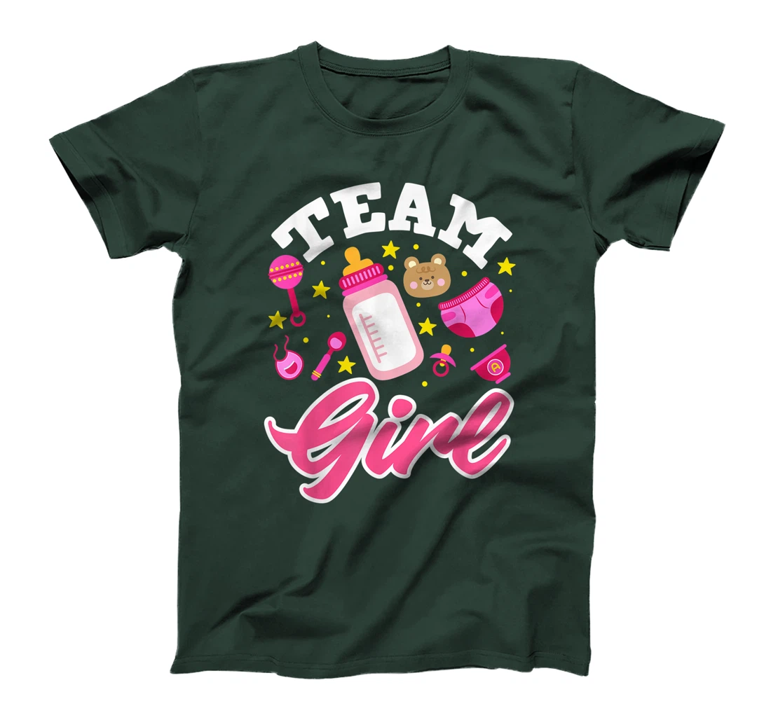 Gender Reveal Team Girl T-Shirt