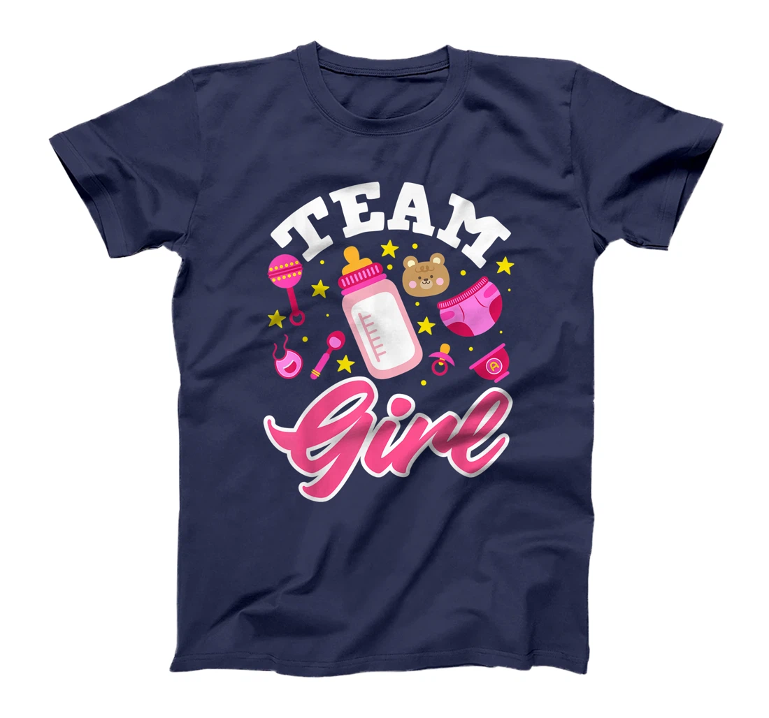 Gender Reveal Team Girl T-Shirt