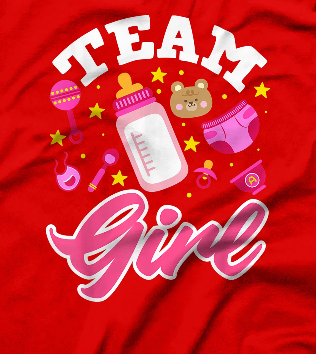 Gender Reveal Team Girl T-Shirt