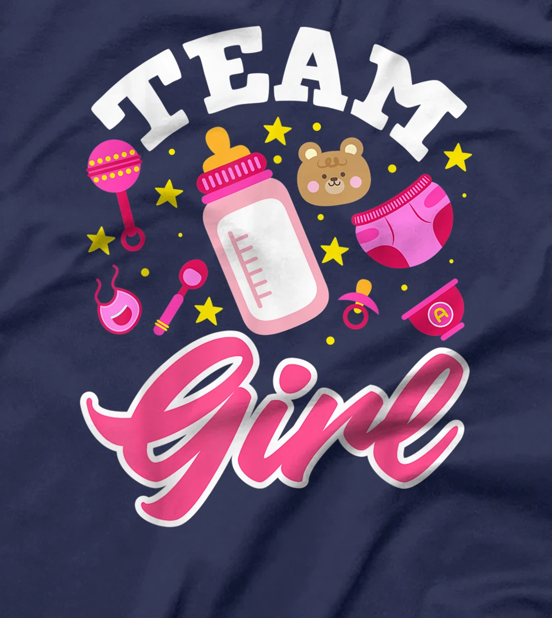 Gender Reveal Team Girl T-Shirt