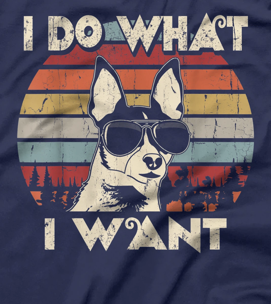 I do what I want funny Toy Fox Terrier Vintage Retro T-Shirt