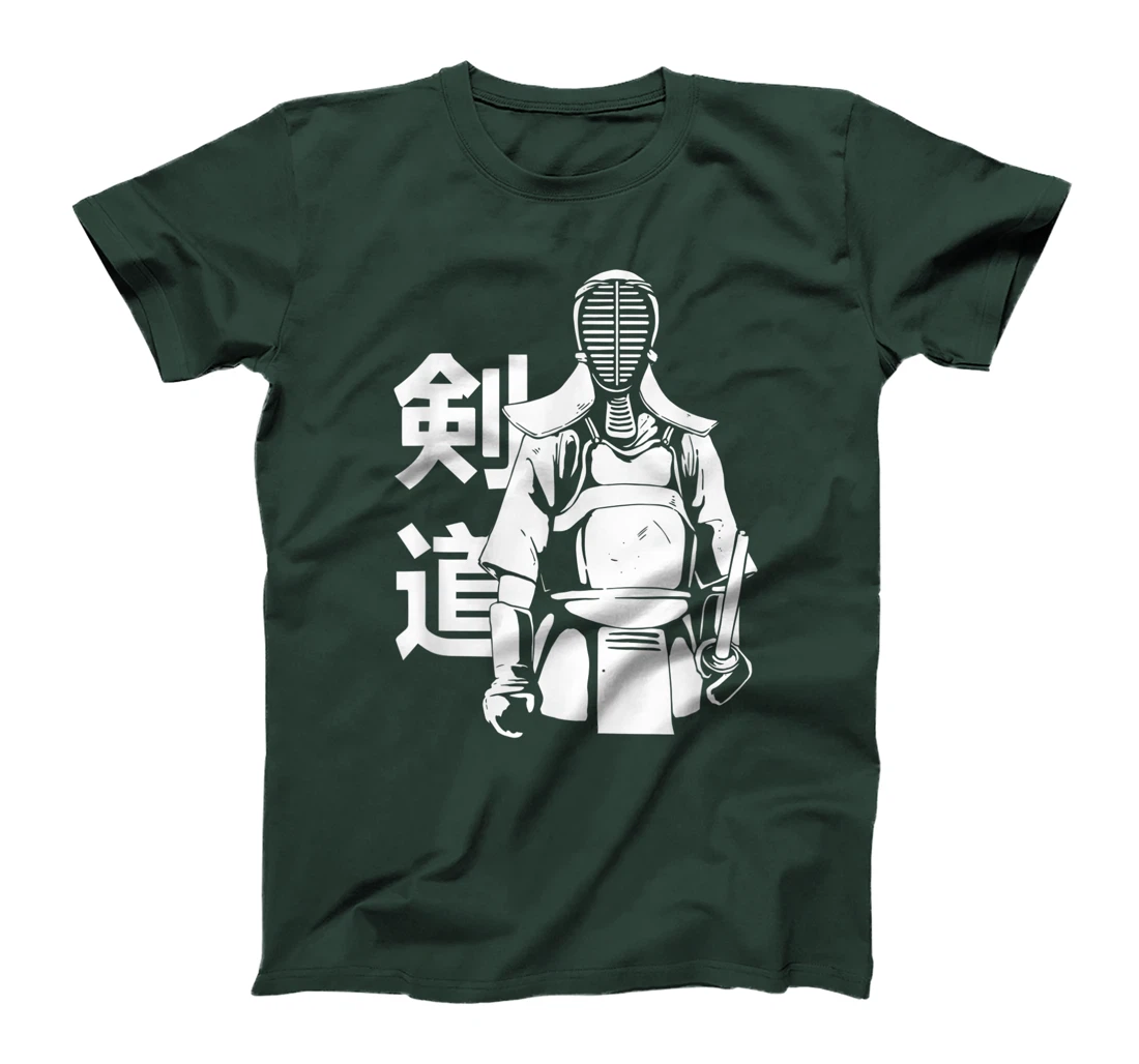 Japanese Fighter Kendo Martial Arts Warrior Samurai Bogu T-Shirt